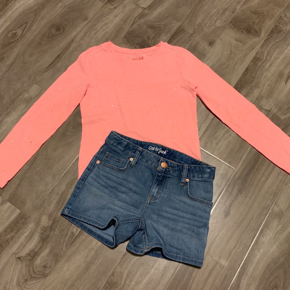 Cat & Jack Shirt and Short Set